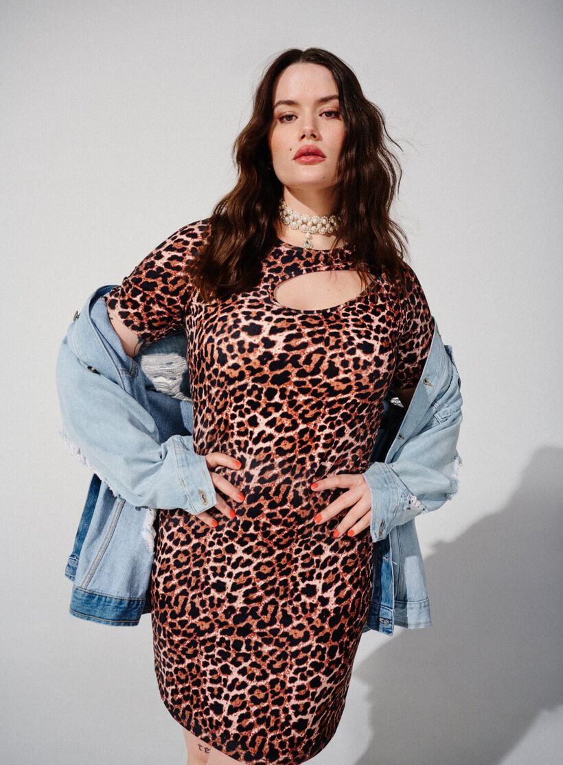Leopard kjole, , Model, 1