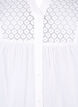 FLASH - Skjortebluse med crochetdetalje, Bright White, Packshot image number 2