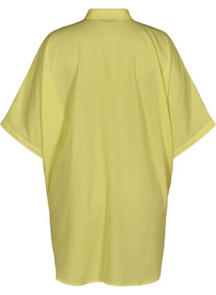 Kortærmet oversize skjorte, Sunny Lime, Packshot image number 1