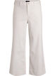 Myra wide fit jeans med h&oslash;j talje, Hvid, Packshot image number 0