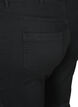 H&oslash;jtaljede Amy capri jeans med super slim fit, Sort, Packshot image number 3