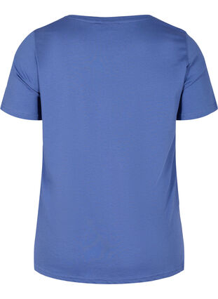 Bomulds t-shirt med tryk, Coastal Fjord AOP, Packshot image number 1