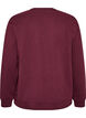 Sweatshirt med rund hals, R&oslash;d, Packshot image number 1