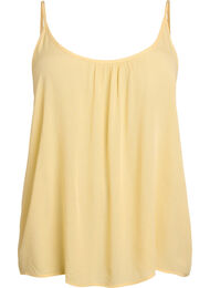 Strop top i viskose, Gul