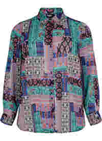 FLASH - Langærmet skjorte med print