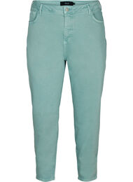 Mom fit Mille jeans i bomuld, Chinois Green
