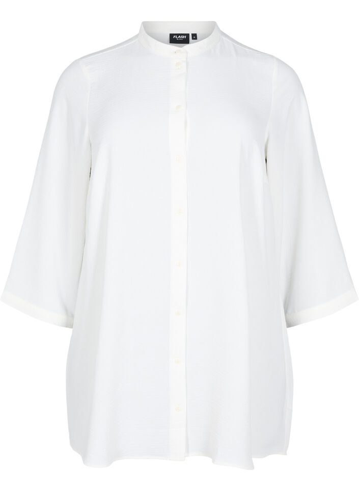 FLASH - Tunika med 3/4 ærmer, Vanilla, Packshot image number 0