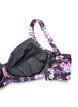 Bikini bh med b&oslash;jle og m&oslash;nster, Lilla, Packshot image number 3