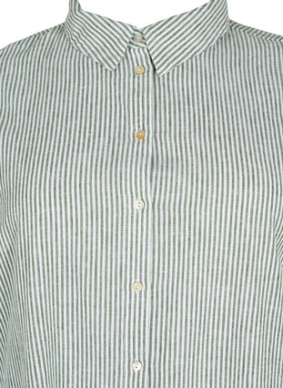 Lang skjorte med korte ærmer, Black Forest Stripe, Packshot image number 2