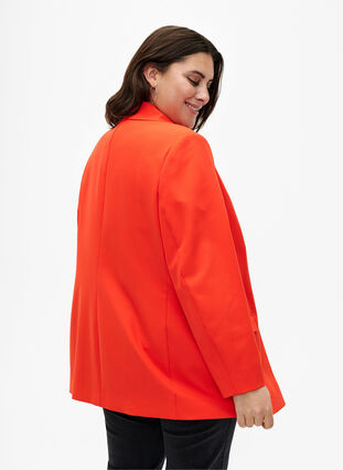 Klassisk blazer med knaplukning, Orange.com, Model image number 1