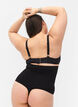 Højtaljet shapewear g-streng, Sort, Model image number 1