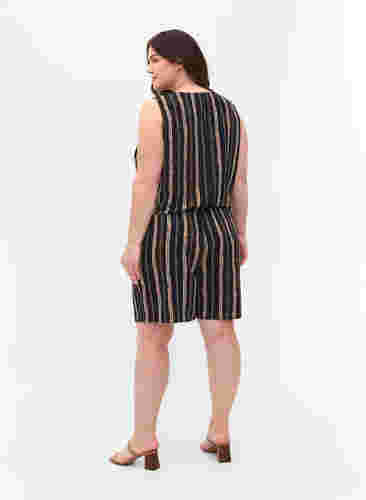 Printede shorts med lommer, Graphic Stripe, Model image number 1