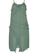 Chiffonkjole med asymmetriske fl&aelig;ser, Gr&oslash;n, Packshot image number 0