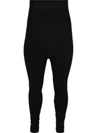 Shapewear leggings med høj talje, Black