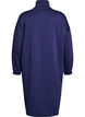 A-formet kjole med turtleneck, Blå, Packshot image number 1