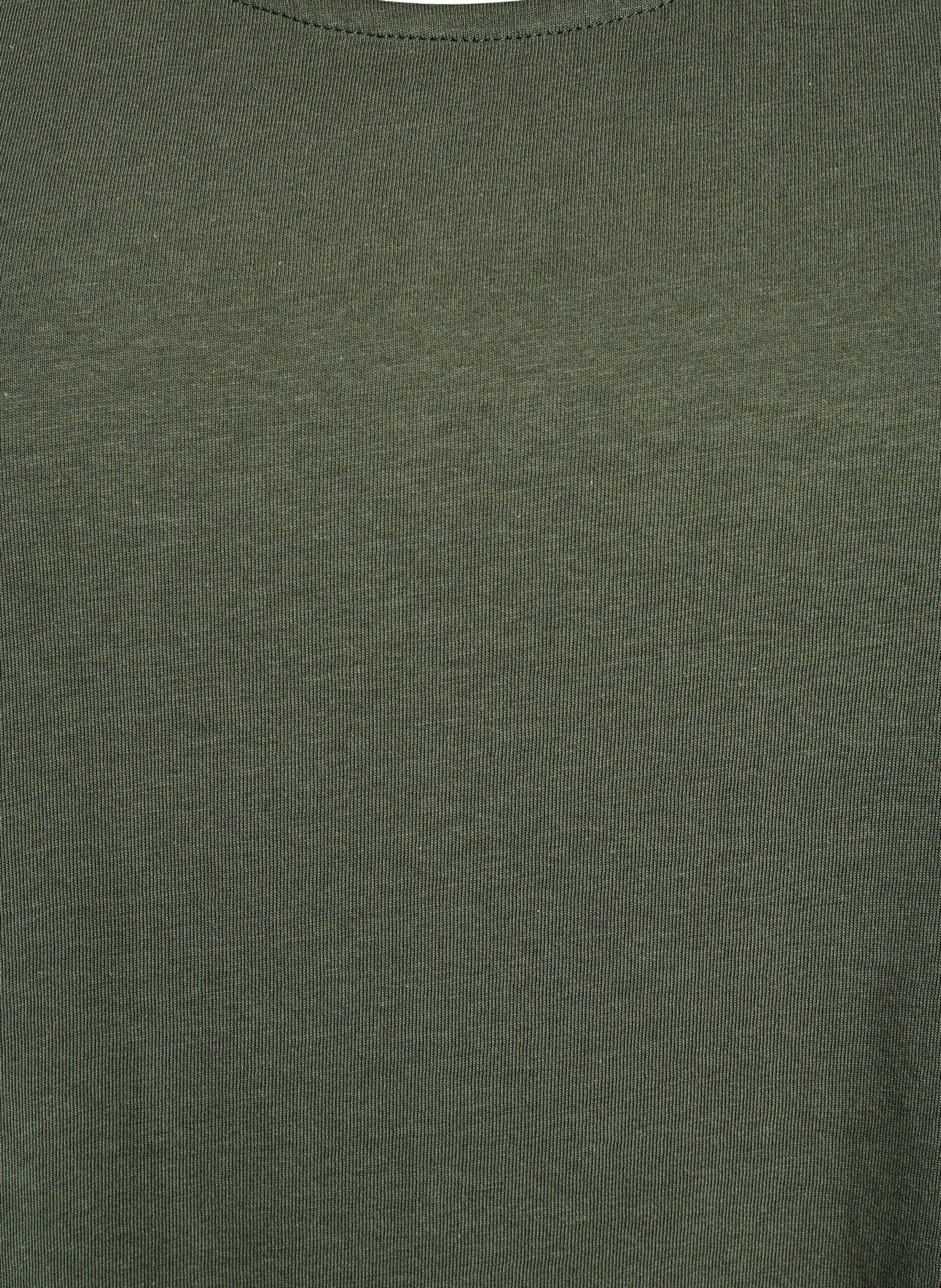 Zizzi &AElig;rmel&oslash;s kjole med A-facon, Gr&oslash;n, Packshot image number 2