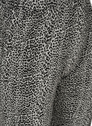 Bomulds natbukser med leopardprint, Leo AOP, Packshot image number 2