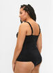Draperet tankini, Sort, Model image number 2