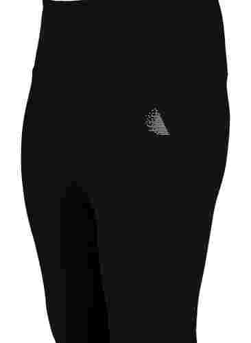 CORE, SUPER TENSION TIGHTS - Træningstights med lomme, Black, Packshot image number 2