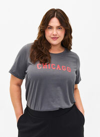 FLASH - T-shirt med motiv, Iron Gate Chicago, Model