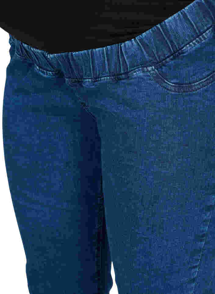 Graviditets jeggings med baglommer, Dark blue, Packshot image number 2