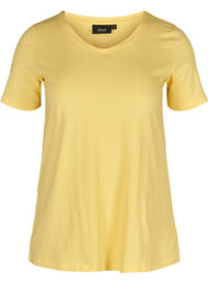 Basis t-shirt, Lemon Drop