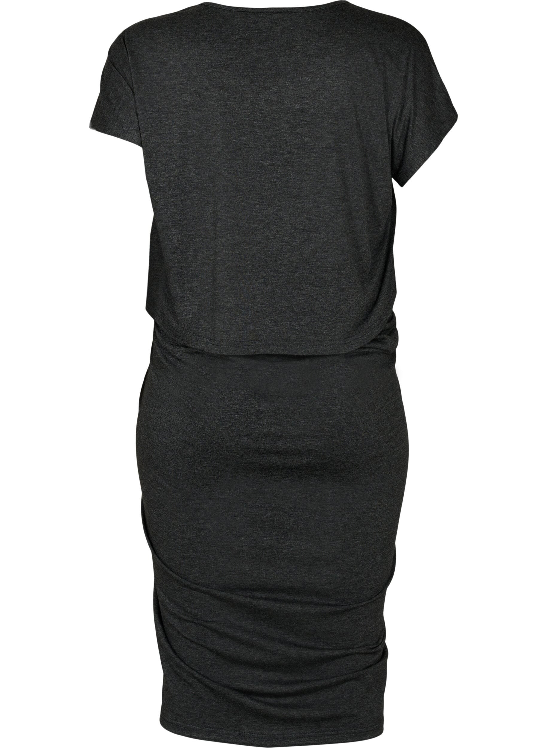 Zizzi Meleret graviditets s&aelig;t, Black Melange, Packshot image number 1