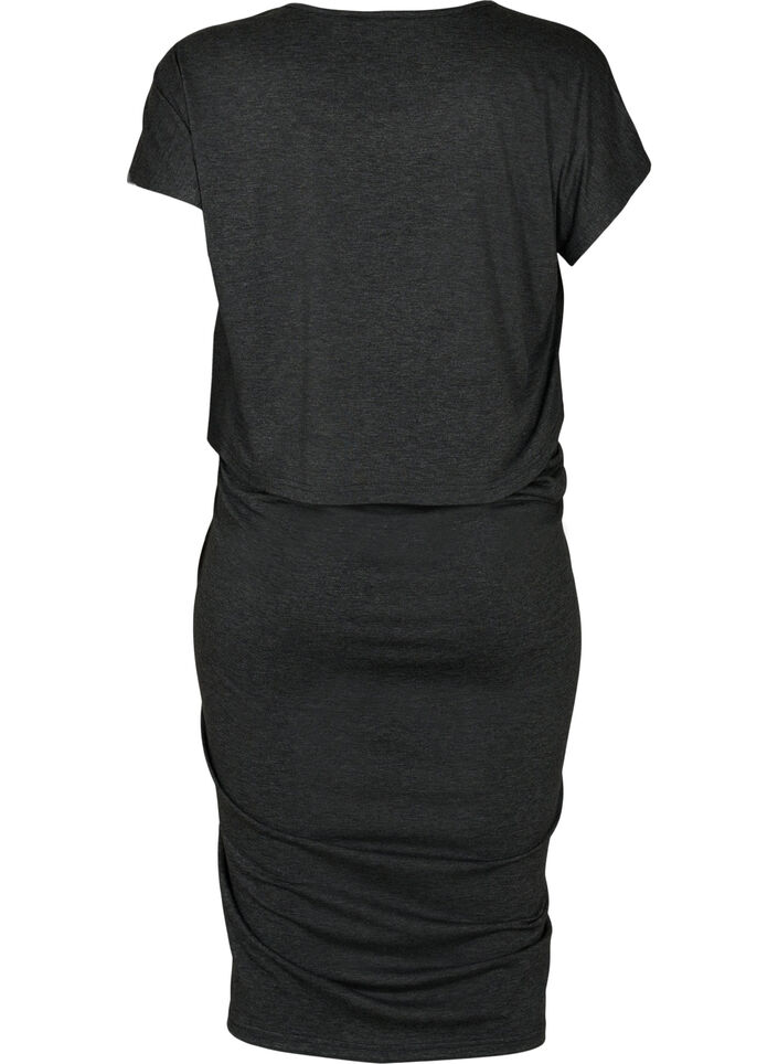 Meleret graviditets sæt, Black Melange, Packshot image number 1