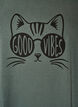 T-shirt med motiv, Gr&oslash;n, Packshot image number 2