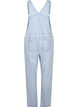 Stribede denim overalls, Bl&aring;, Packshot image number 1