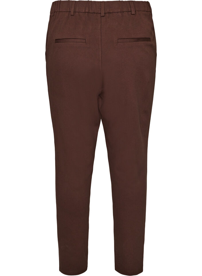 Cropped Maddison bukser, Brun, Packshot image number 1
