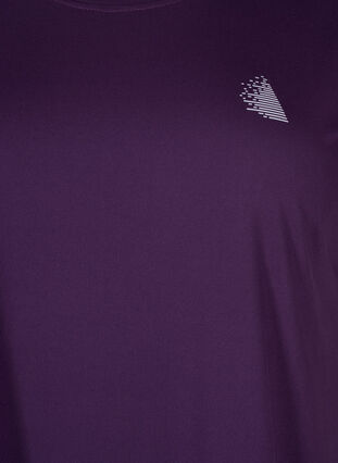 Kortærmet trænings t-shirt , Purple Pennant, Packshot image number 2