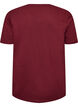 T-shirt med motiv, R&oslash;d, Packshot image number 1