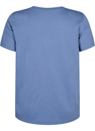 T-shirt i bomuld med print og rund hals , Moonlight W.Heart L., Packshot image number 1