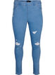 Jeggings med slid, Light Blue, Packshot image number 0