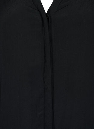 Viskose tunika med perler, Black, Packshot image number 2