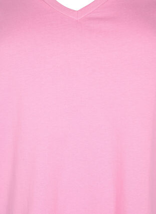 2-pak basis t-shirt i bomuld, Rosebloom / Black, Packshot image number 2