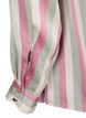 Stribet satinskjorte med krave, Rose Stripe, Packshot image number 3