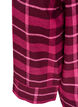 Ternet pyjamasskjorte i bomuld med lange &aelig;rmer, R&oslash;d, Packshot image number 3
