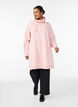 Kort sweatkjole med h&oslash;j krave og lommer, Lyser&oslash;d, Model image number 1