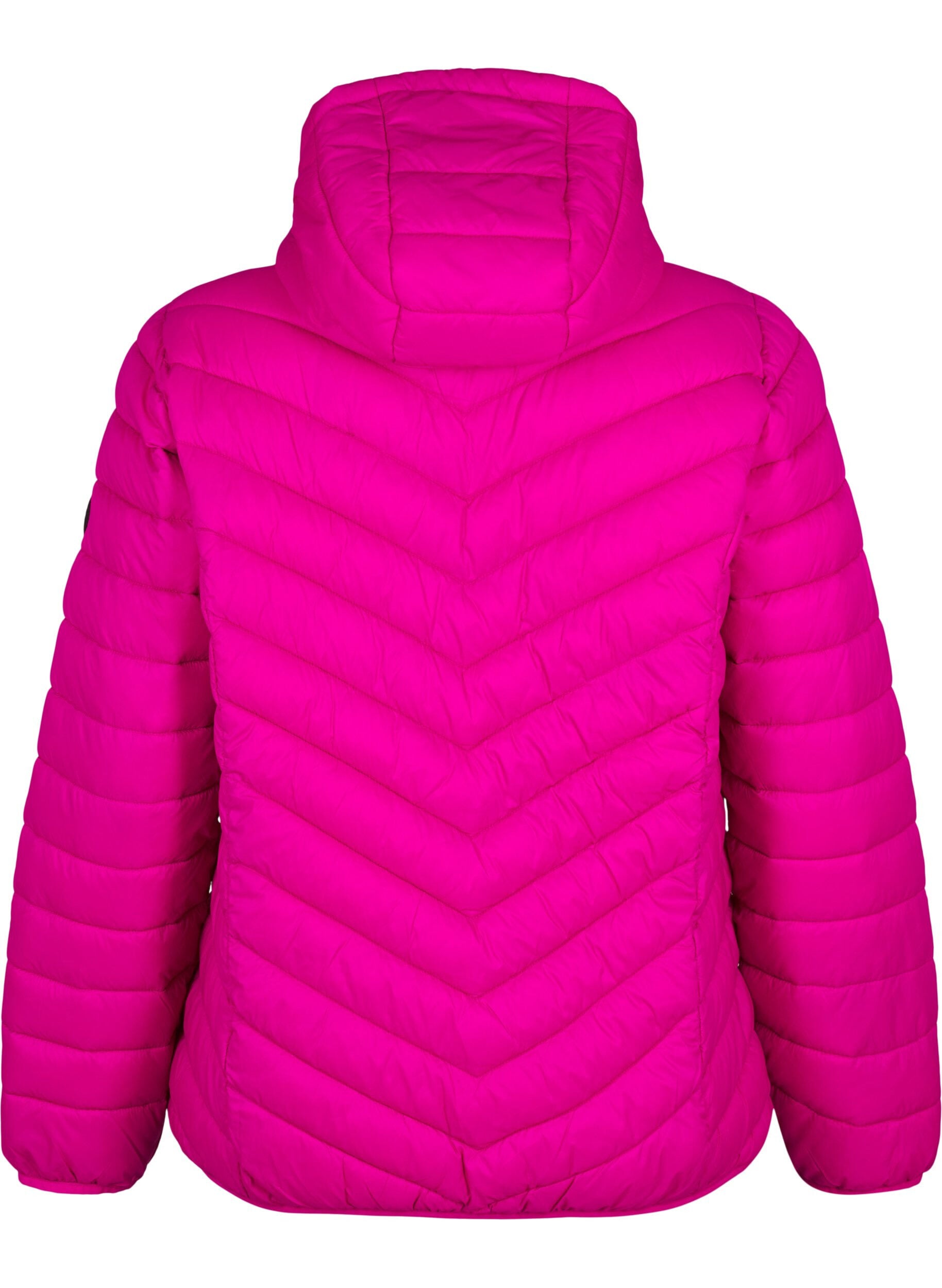 ZizziLetv&aelig;gts jakke med h&aelig;tte, Lyser&oslash;d, Packshot image number 1