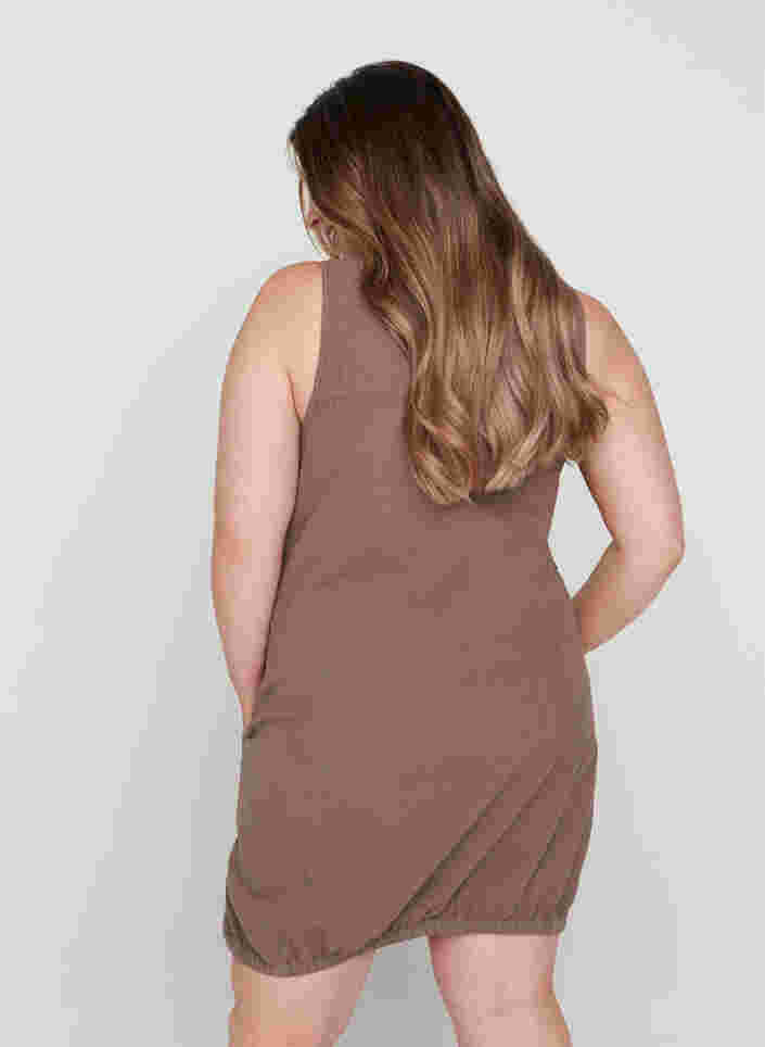 Ærmeløs kjole i bomuld, Falcon, Model image number 1