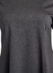 Kort jerseykjole med A-facon, Gr&aring;, Packshot image number 2