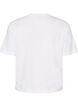 Boxy T-shirt i bomuld, Hvid, Packshot image number 1