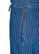 Denim jeans med brede ben og striber, Bl&aring;, Packshot image number 3