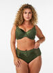 Hipster string med blonde og microfiber, Gr&oslash;n, Model image number 0