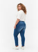Slim fit Emily jeans med regulær talje, Blå, Model image number 1
