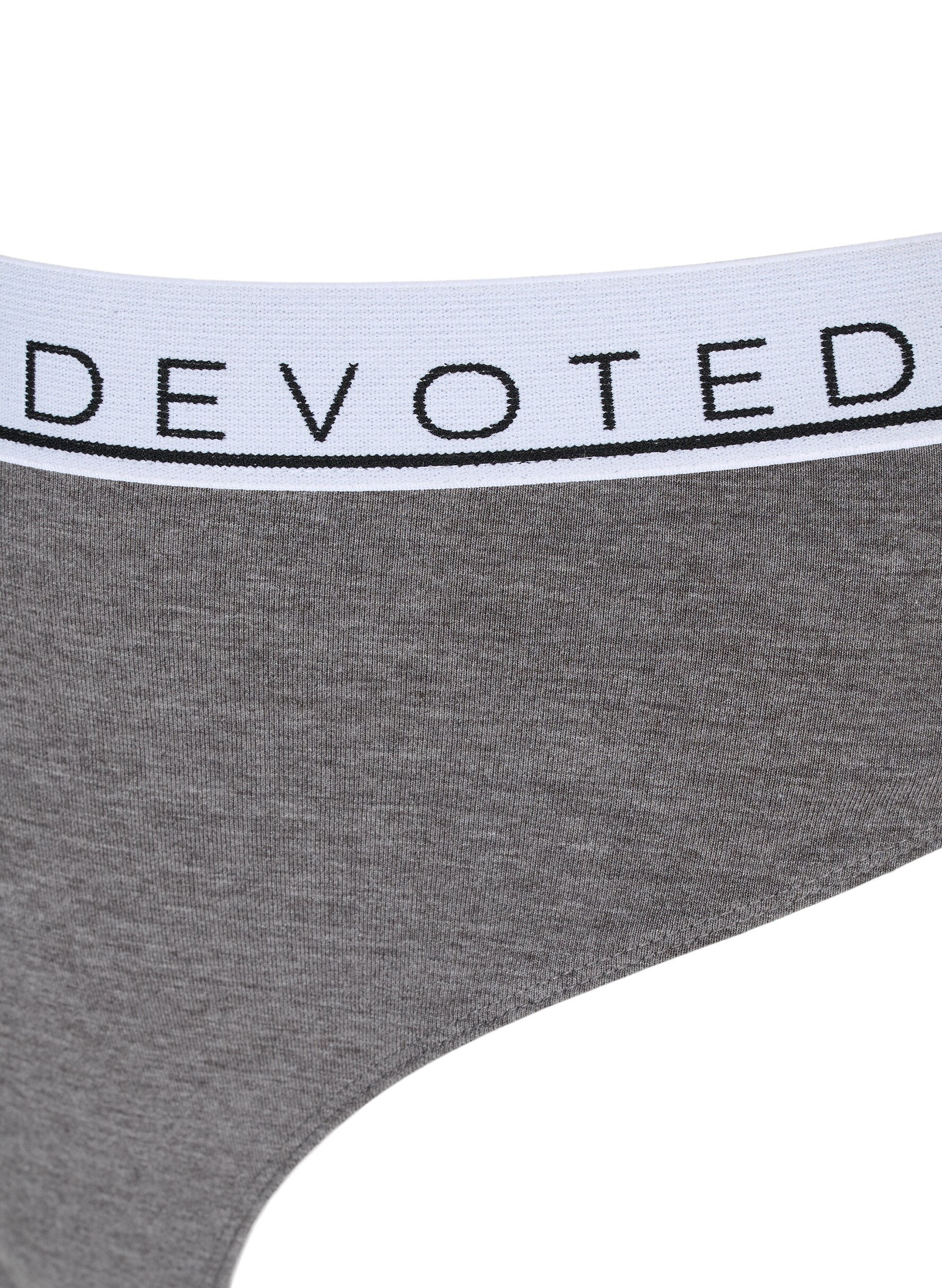 Zizzi G-streng med regul&aelig;r talje, Gr&aring;, Packshot image number 2