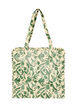 Shoppingbag med lynl&aring;s, Gr&oslash;n, Packshot image number 0