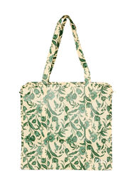 Shoppingbag med lynl&aring;s, Gr&oslash;n